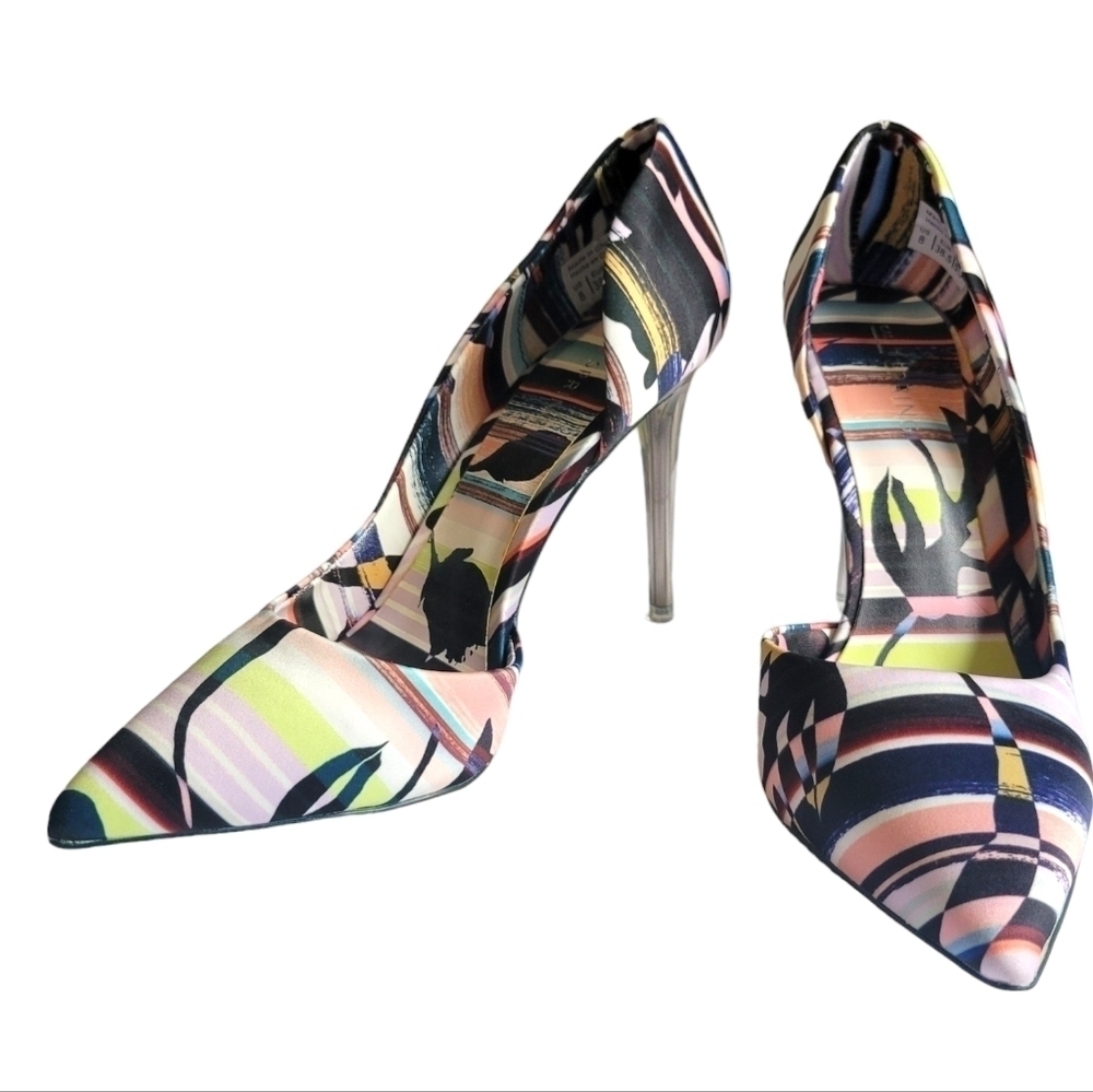 Call it Spring Colorful Heels size 8
